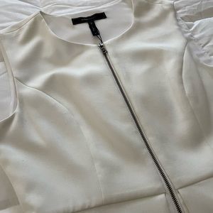 NWT - BCBGMAXAZRIA Abrielle Sleeveless Peplum Top